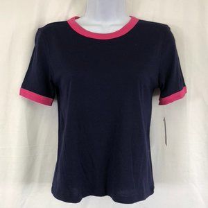 BP Navy Everything Pink Crew Neck Tee